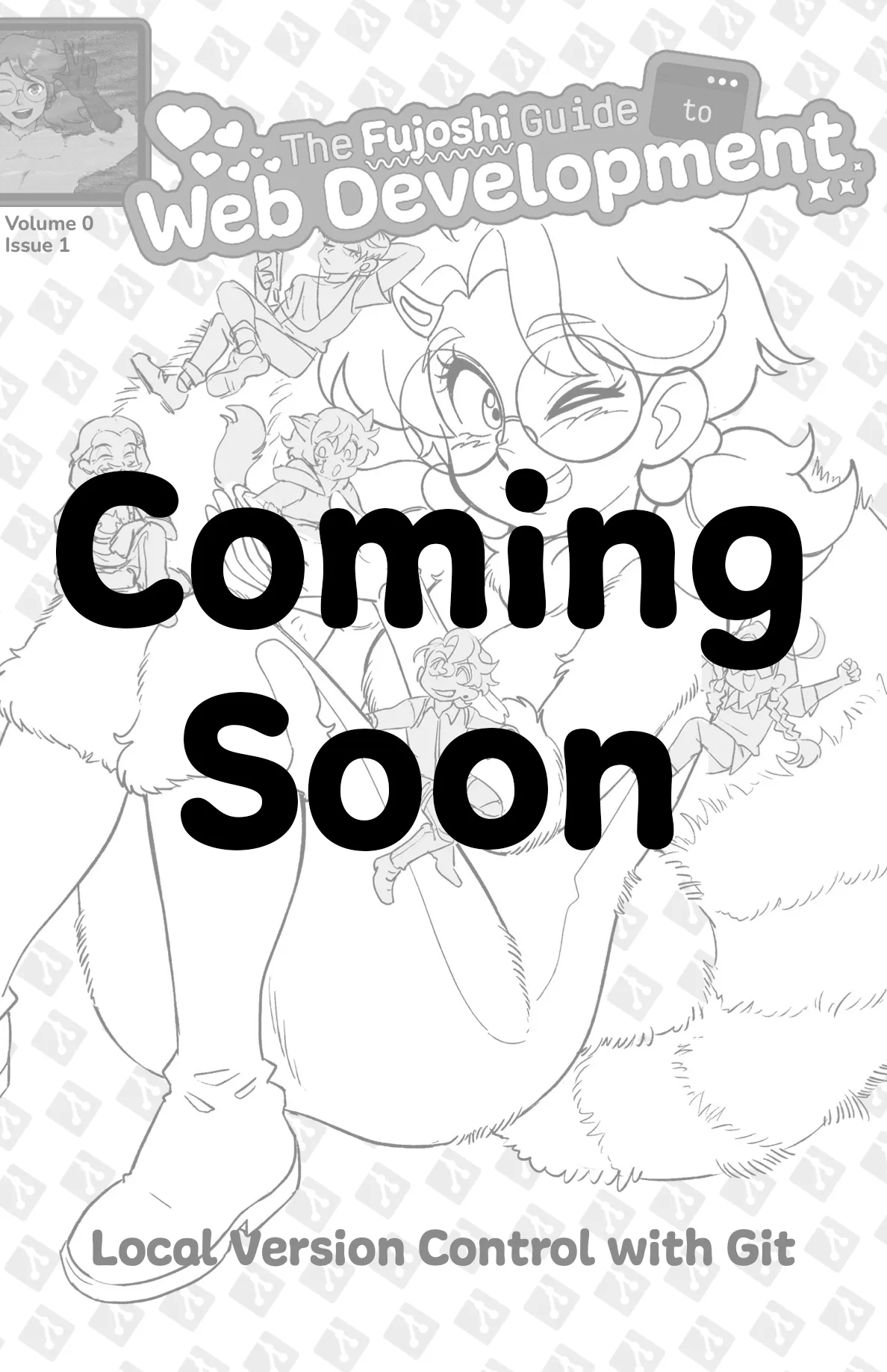 Cover with coming soon written on top